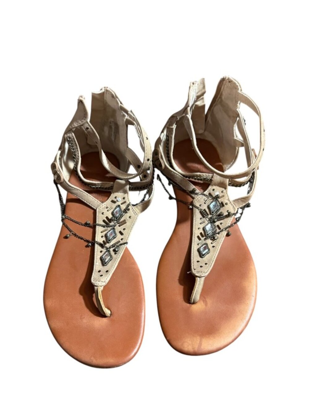Lollipops Cassidy Embellished Gladiator Sandals â Size 10